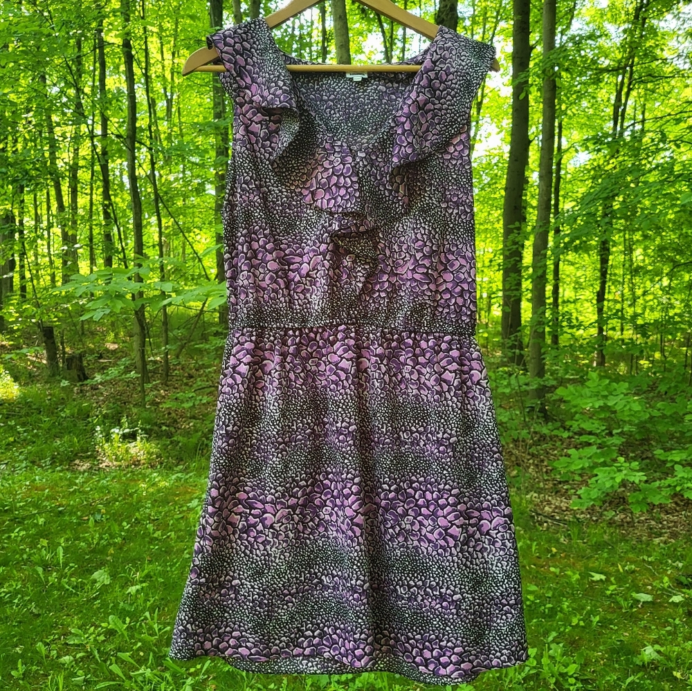 Purple Sleeveless Dress